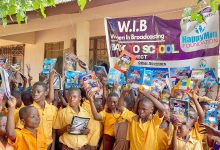 Women in Broadcasting Donates 6000 Exercise Books
