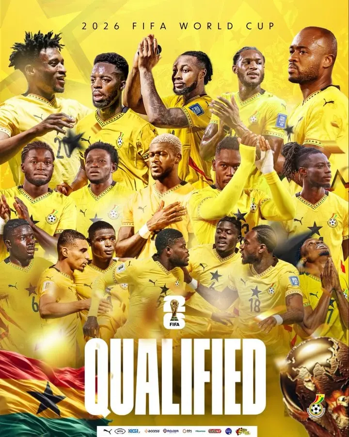Ghana Qualify for 2026 FIFA World Cup After 1-0 Victory Over Comoros in Accra